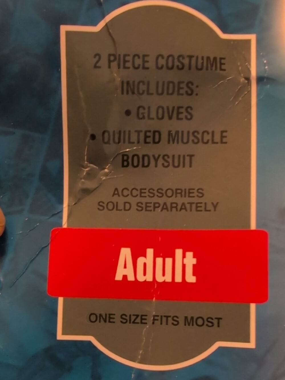 Marvel Punisher Costume - Black & White Muscle Suit - Picture 2 of 3